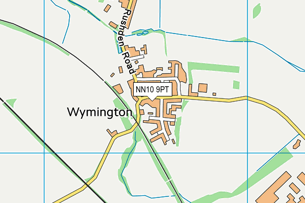 NN10 9PT map - OS VectorMap District (Ordnance Survey) NN10 9PT map - OS VectorMap District (Ordnance Survey)
