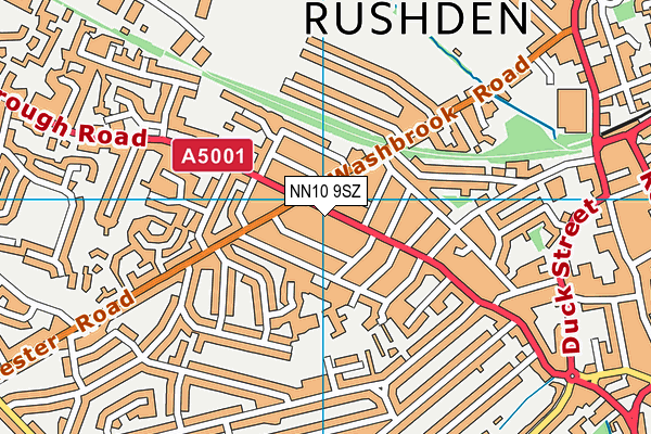 NN10 9SZ map - OS VectorMap District (Ordnance Survey)