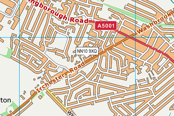 NN10 9XQ map - OS VectorMap District (Ordnance Survey) NN10 9XQ map - OS VectorMap District (Ordnance Survey)