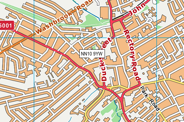NN10 9YW map - OS VectorMap District (Ordnance Survey) NN10 9YW map - OS VectorMap District (Ordnance Survey)