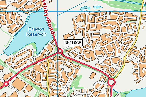 NN11 0GE map - OS VectorMap District (Ordnance Survey) NN11 0GE map - OS VectorMap District (Ordnance Survey)