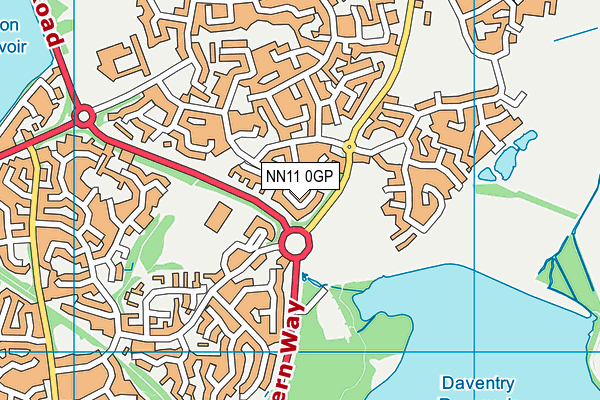 NN11 0GP map - OS VectorMap District (Ordnance Survey) NN11 0GP map - OS VectorMap District (Ordnance Survey)