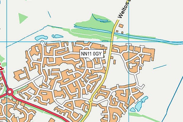 NN11 0GY map - OS VectorMap District (Ordnance Survey) NN11 0GY map - OS VectorMap District (Ordnance Survey)