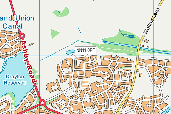 NN11 0PF map - OS VectorMap District (Ordnance Survey) NN11 0PF map - OS VectorMap District (Ordnance Survey)