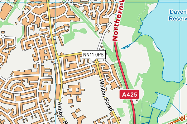 NN11 0PS map - OS VectorMap District (Ordnance Survey) NN11 0PS map - OS VectorMap District (Ordnance Survey)