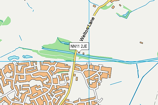 NN11 2JE map - OS VectorMap District (Ordnance Survey) NN11 2JE map - OS VectorMap District (Ordnance Survey)
