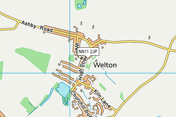 NN11 2JP map - OS VectorMap District (Ordnance Survey) NN11 2JP map - OS VectorMap District (Ordnance Survey)