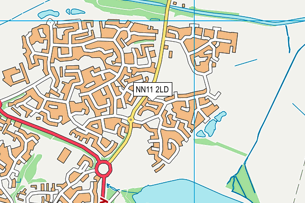 NN11 2LD map - OS VectorMap District (Ordnance Survey) NN11 2LD map - OS VectorMap District (Ordnance Survey)
