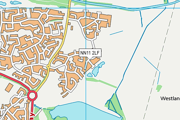 NN11 2LF map - OS VectorMap District (Ordnance Survey) NN11 2LF map - OS VectorMap District (Ordnance Survey)