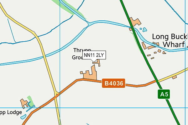 NN11 2LY map - OS VectorMap District (Ordnance Survey) NN11 2LY map - OS VectorMap District (Ordnance Survey)