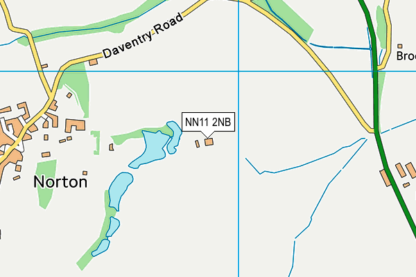 NN11 2NB map - OS VectorMap District (Ordnance Survey) NN11 2NB map - OS VectorMap District (Ordnance Survey)