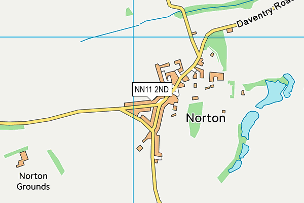 NN11 2ND map - OS VectorMap District (Ordnance Survey) NN11 2ND map - OS VectorMap District (Ordnance Survey)