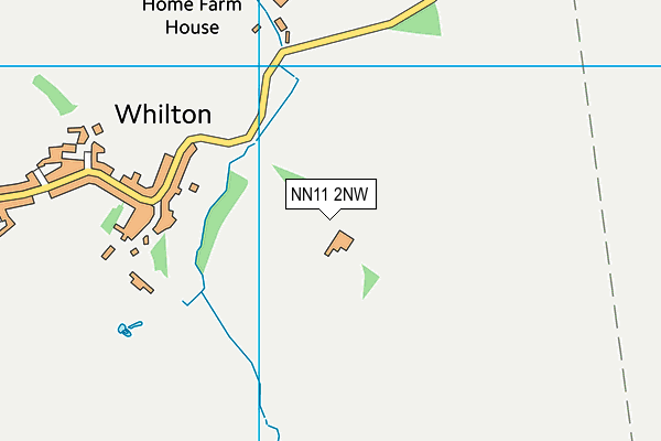 NN11 2NW map - OS VectorMap District (Ordnance Survey)