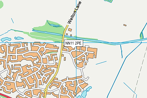 NN11 2PE map - OS VectorMap District (Ordnance Survey) NN11 2PE map - OS VectorMap District (Ordnance Survey)