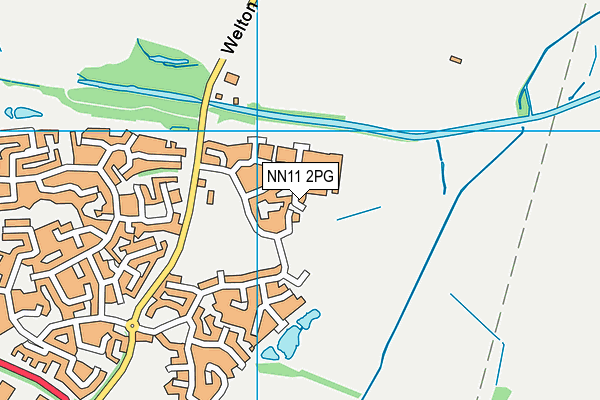 NN11 2PG map - OS VectorMap District (Ordnance Survey) NN11 2PG map - OS VectorMap District (Ordnance Survey)