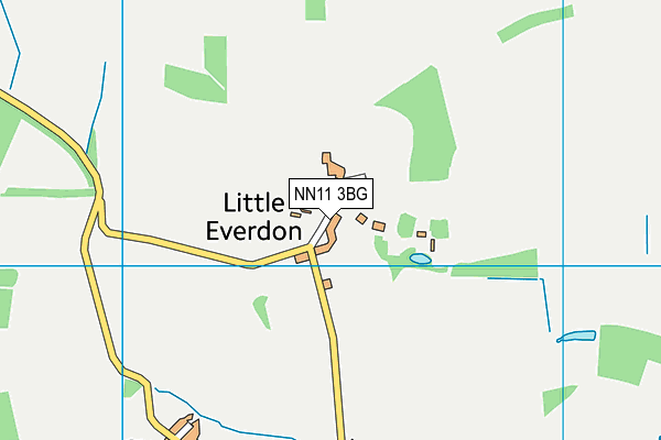 NN11 3BG map - OS VectorMap District (Ordnance Survey) NN11 3BG map - OS VectorMap District (Ordnance Survey)
