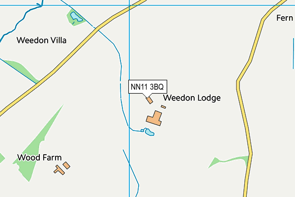 NN11 3BQ map - OS VectorMap District (Ordnance Survey) NN11 3BQ map - OS VectorMap District (Ordnance Survey)