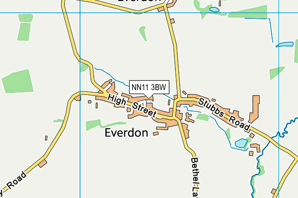 NN11 3BW map - OS VectorMap District (Ordnance Survey) NN11 3BW map - OS VectorMap District (Ordnance Survey)