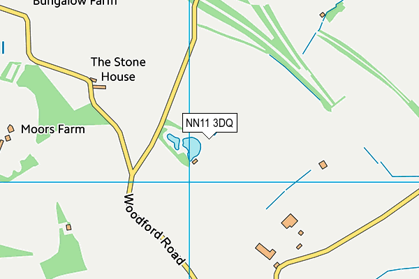 NN11 3DQ map - OS VectorMap District (Ordnance Survey) NN11 3DQ map - OS VectorMap District (Ordnance Survey)
