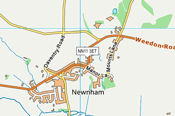 NN11 3ET map - OS VectorMap District (Ordnance Survey) NN11 3ET map - OS VectorMap District (Ordnance Survey)