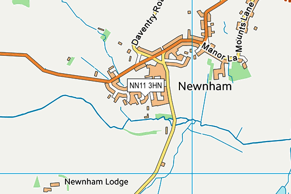 NN11 3HN map - OS VectorMap District (Ordnance Survey) NN11 3HN map - OS VectorMap District (Ordnance Survey)