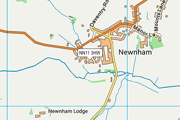 NN11 3HW map - OS VectorMap District (Ordnance Survey) NN11 3HW map - OS VectorMap District (Ordnance Survey)