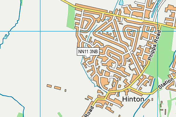 NN11 3NB map - OS VectorMap District (Ordnance Survey) NN11 3NB map - OS VectorMap District (Ordnance Survey)