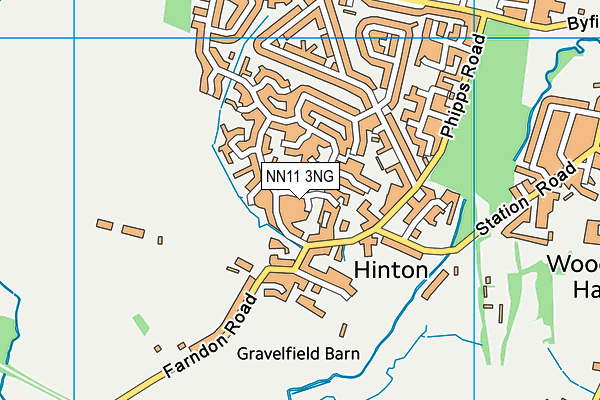 NN11 3NG map - OS VectorMap District (Ordnance Survey) NN11 3NG map - OS VectorMap District (Ordnance Survey)
