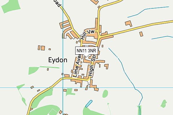 NN11 3NR map - OS VectorMap District (Ordnance Survey)