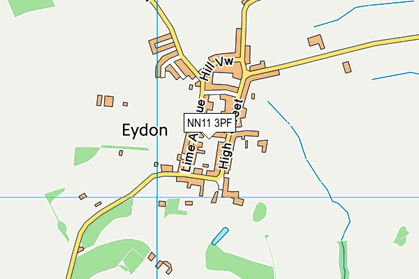 NN11 3PF map - OS VectorMap District (Ordnance Survey) NN11 3PF map - OS VectorMap District (Ordnance Survey)