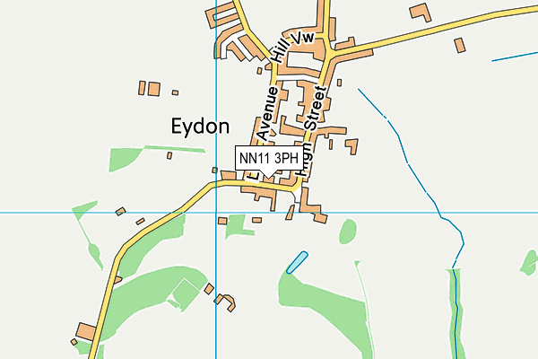 NN11 3PH map - OS VectorMap District (Ordnance Survey) NN11 3PH map - OS VectorMap District (Ordnance Survey)