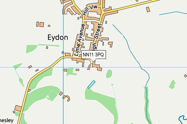 NN11 3PQ map - OS VectorMap District (Ordnance Survey) NN11 3PQ map - OS VectorMap District (Ordnance Survey)