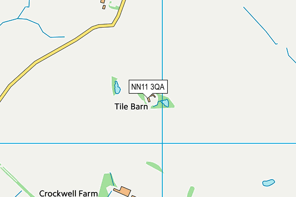 NN11 3QA map - OS VectorMap District (Ordnance Survey) NN11 3QA map - OS VectorMap District (Ordnance Survey)