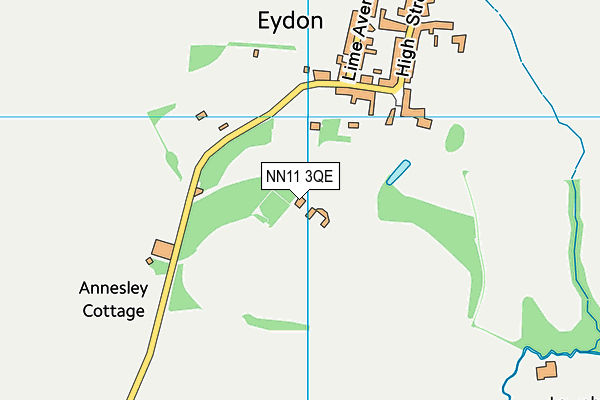 NN11 3QE map - OS VectorMap District (Ordnance Survey) NN11 3QE map - OS VectorMap District (Ordnance Survey)