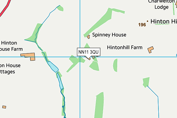 NN11 3QU map - OS VectorMap District (Ordnance Survey) NN11 3QU map - OS VectorMap District (Ordnance Survey)