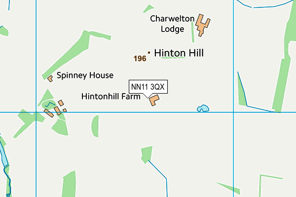NN11 3QX map - OS VectorMap District (Ordnance Survey) NN11 3QX map - OS VectorMap District (Ordnance Survey)