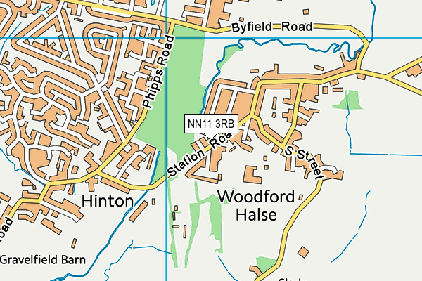 NN11 3RB map - OS VectorMap District (Ordnance Survey) NN11 3RB map - OS VectorMap District (Ordnance Survey)