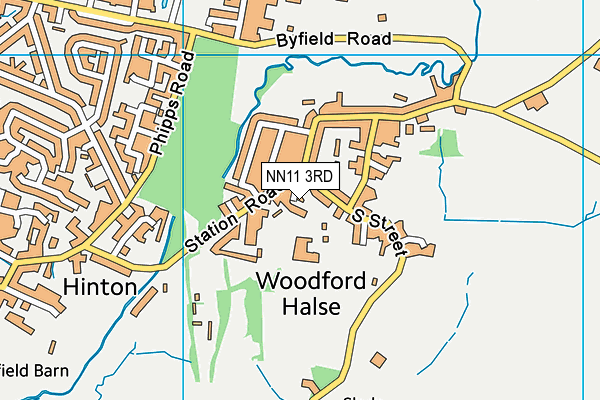 NN11 3RD map - OS VectorMap District (Ordnance Survey) NN11 3RD map - OS VectorMap District (Ordnance Survey)