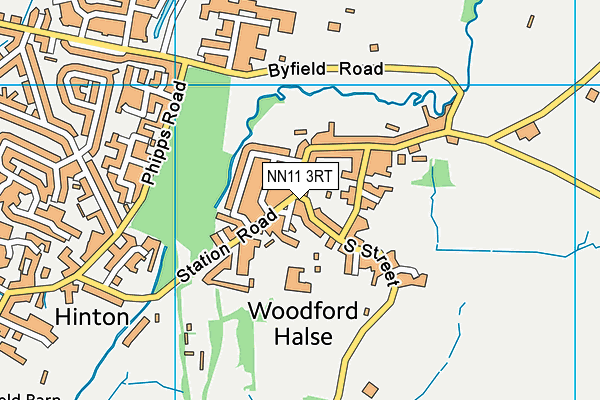 NN11 3RT map - OS VectorMap District (Ordnance Survey) NN11 3RT map - OS VectorMap District (Ordnance Survey)