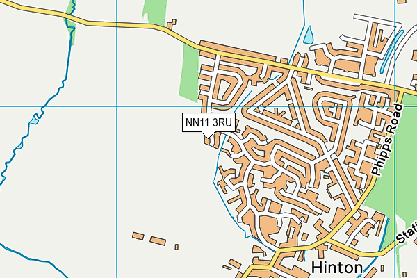 NN11 3RU map - OS VectorMap District (Ordnance Survey) NN11 3RU map - OS VectorMap District (Ordnance Survey)
