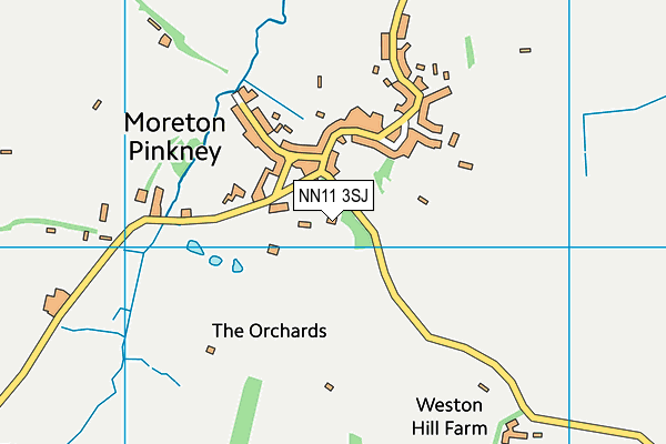 NN11 3SJ map - OS VectorMap District (Ordnance Survey) NN11 3SJ map - OS VectorMap District (Ordnance Survey)