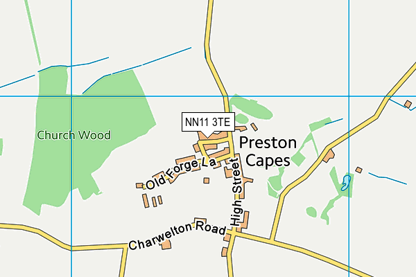 NN11 3TE map - OS VectorMap District (Ordnance Survey) NN11 3TE map - OS VectorMap District (Ordnance Survey)