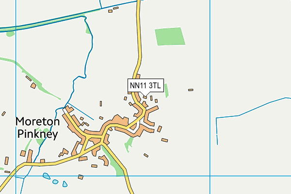 NN11 3TL map - OS VectorMap District (Ordnance Survey) NN11 3TL map - OS VectorMap District (Ordnance Survey)