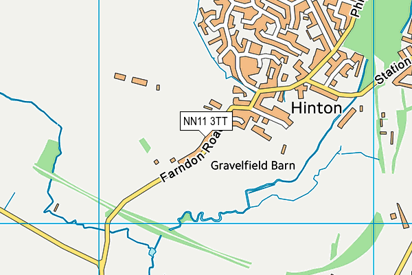 NN11 3TT map - OS VectorMap District (Ordnance Survey) NN11 3TT map - OS VectorMap District (Ordnance Survey)