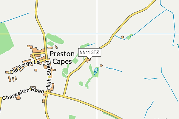 NN11 3TZ map - OS VectorMap District (Ordnance Survey) NN11 3TZ map - OS VectorMap District (Ordnance Survey)