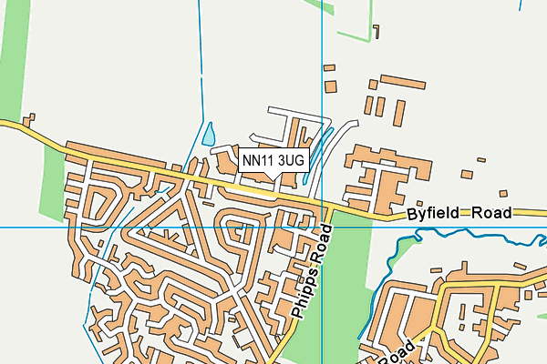 NN11 3UG map - OS VectorMap District (Ordnance Survey) NN11 3UG map - OS VectorMap District (Ordnance Survey)