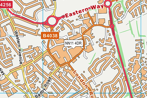 NN11 4DR map - OS VectorMap District (Ordnance Survey) NN11 4DR map - OS VectorMap District (Ordnance Survey)