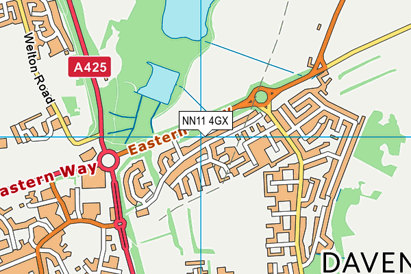 NN11 4GX map - OS VectorMap District (Ordnance Survey) NN11 4GX map - OS VectorMap District (Ordnance Survey)