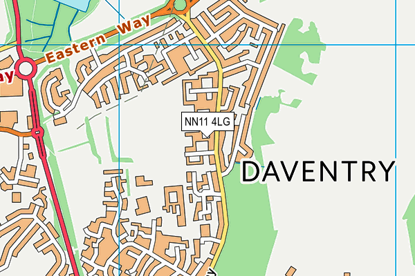 NN11 4LG map - OS VectorMap District (Ordnance Survey) NN11 4LG map - OS VectorMap District (Ordnance Survey)