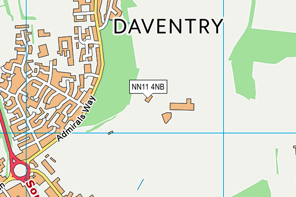 NN11 4NB map - OS VectorMap District (Ordnance Survey) NN11 4NB map - OS VectorMap District (Ordnance Survey)